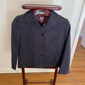 J. Jill Petite Black Jacket 0P